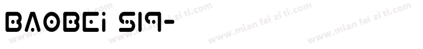baobei s19字体转换